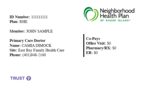Sample Trust Card