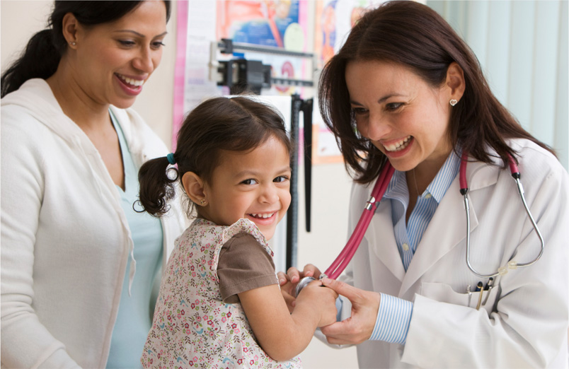 Doctor with Baby