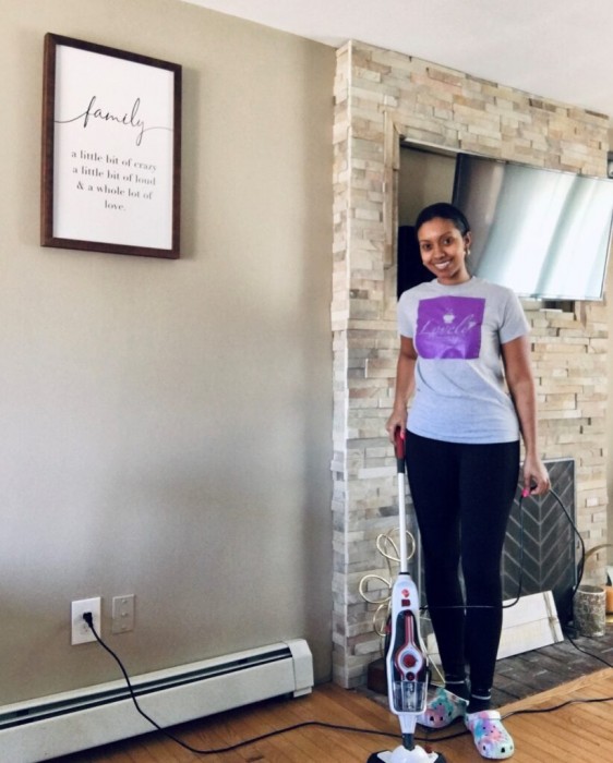 A self-proclaimed “Queen of Clean” – Natalya launched her business, Lovely Cleaners, in September 2020.